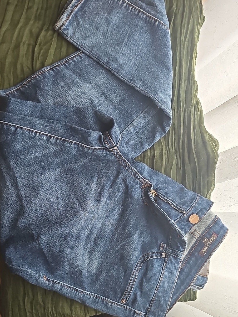 Dear John Medium Blue Straight Leg Jeans